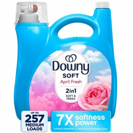 Downy Concentrated Liquid Fabric Softener, April Fresh Scent 150 fl oz