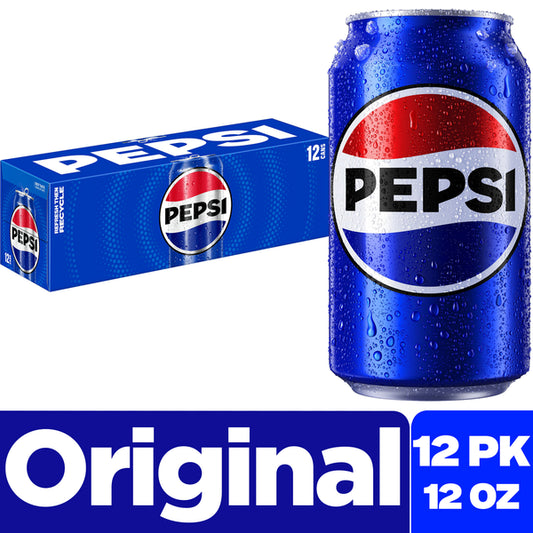 Pepsi Soda - Pack 12 fl oz
