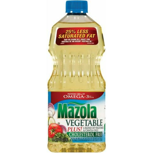 Mazola Vegetable Plus, Cholesterol Free 40 fl oz