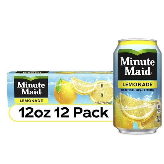 Minute Maid Lemonade Made W/ Real Lemons 12 fl oz