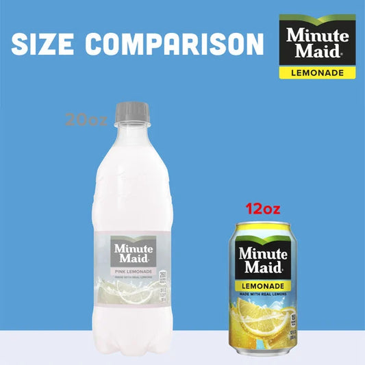 Minute Maid Lemonade Made W/ Real Lemons 12 fl oz