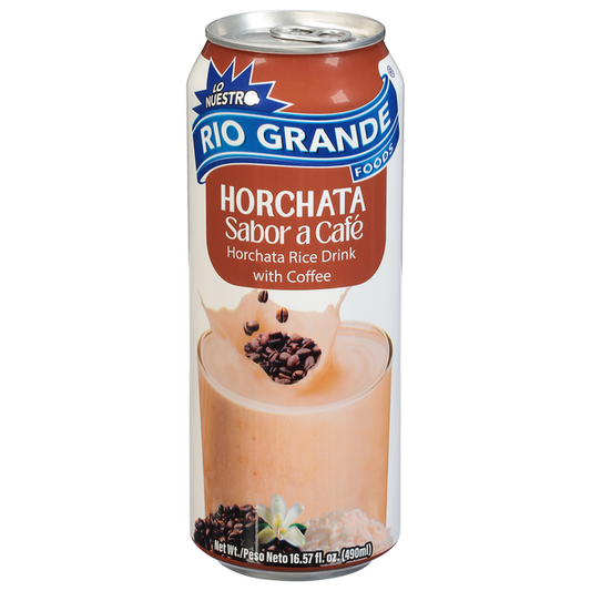 Rio Grande Foods Horchata, Rice Drink with Coffee 16.57 fl oz