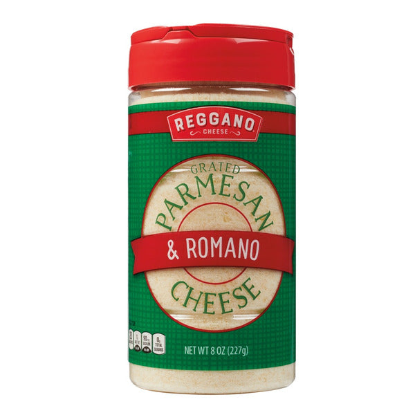 Reggano Grated Parmesan and Romano Cheese 8 oz