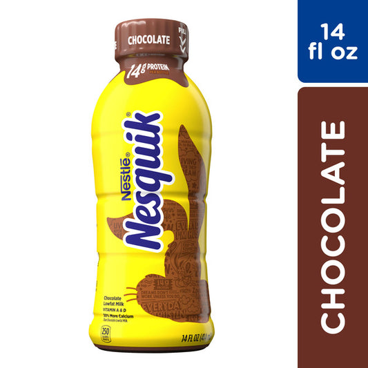 Nestlé NESQUIK Chocolate Lowfat Milk Ready to Drink 14 fl oz
