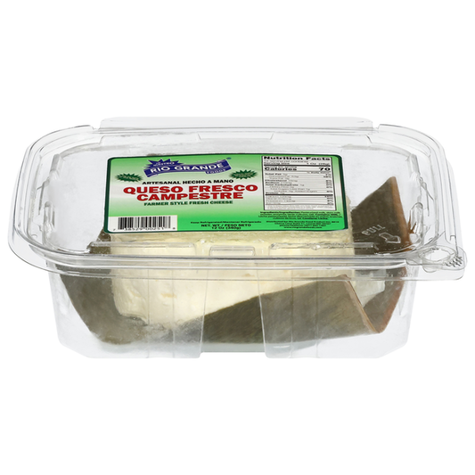 Rio Grande Foods Cheese, Fresh, Farmer Style 12 oz