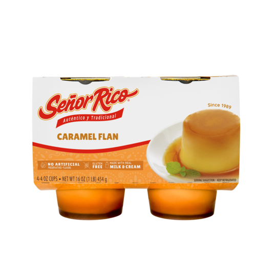 Señor Rico Caramel Flan 4 oz