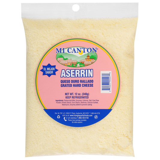 Mi Canton Cheese, Hard, Grated 12 oz