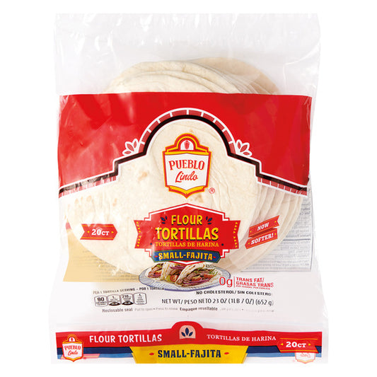 Pueblo Lindo Fajita Flour Tortillas, 20 ct 23 oz