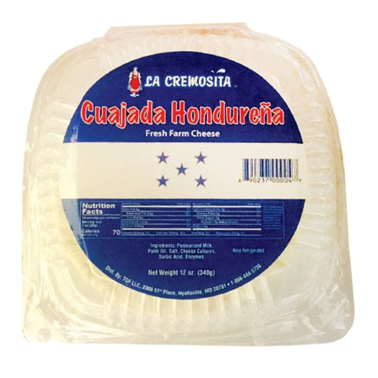 La Cremosita Cheese, Fresh Farm, Honduran 12 oz