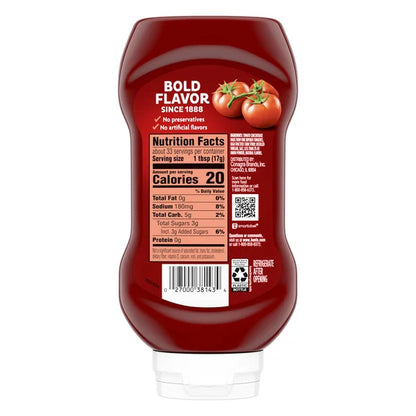 Hunt's Tomato Ketchup 20 oz