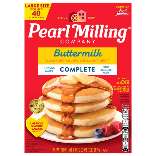 Pearl Milling Company Pancake & Waffle Mix, Buttermilk Complete 32 oz