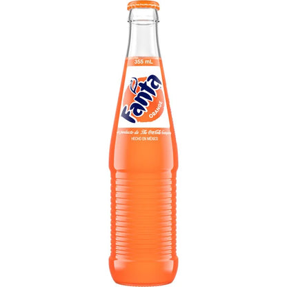 Fanta De Mexico Orange Soda 355 ml