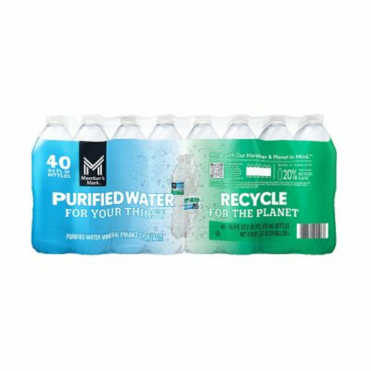 Member’s Mark Purified Water 16.9 fl oz