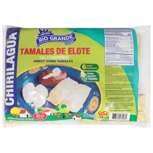 Rio Grande Foods Tamales, Sweet Corn 6 ct