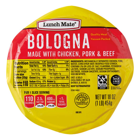 Lunch Mate Bologna 16 oz