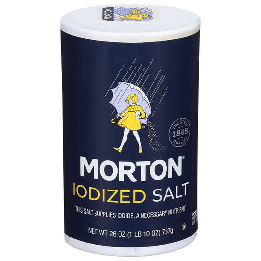 Morton Iodized Salt 26 oz