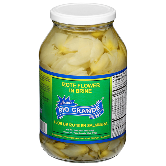 Rio Grande Foods Izote Flower, In Brine 32 oz