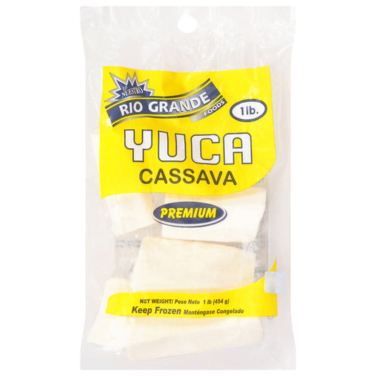 Rio Grande Foods Cassava, Premium 1 lb