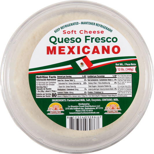 Rio Grande Soft Cheese, Mexicano 12 oz