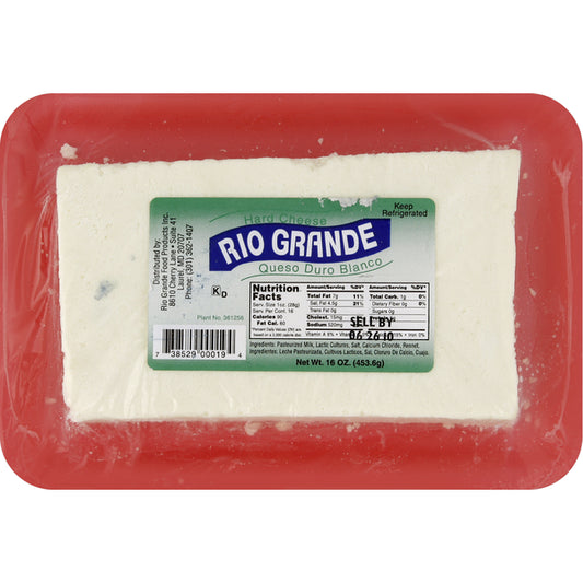 Rio Grande Cheese, Hard 16 oz