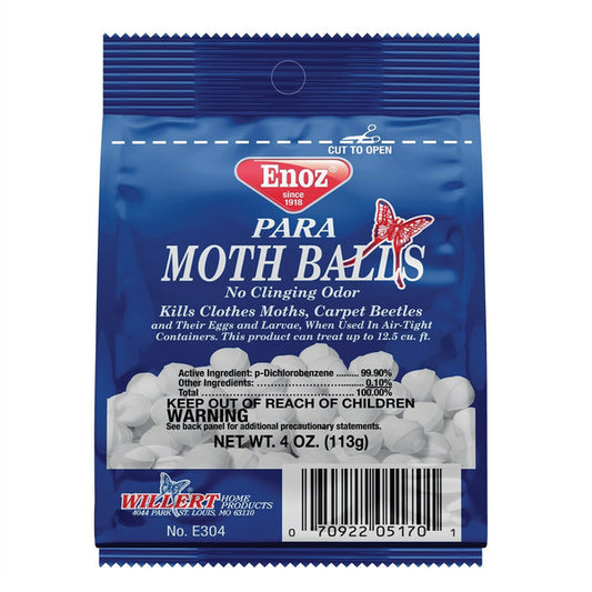 Enoz Original Moth Balls 4 oz